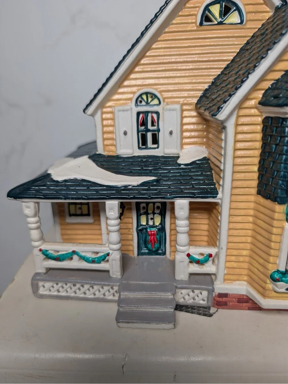 Dept 56 Snow Village Woodbury House 5444-5 1993 Retired Original Box